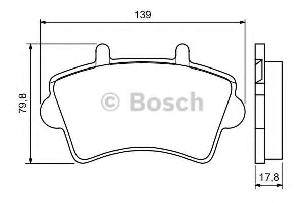 Колодки тормозные (передние) Renault Master 98- R16