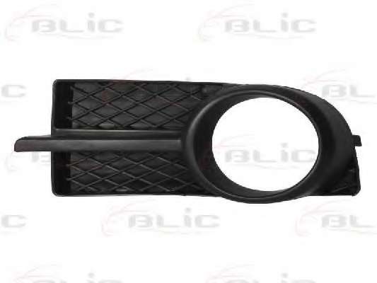 Накладка решетки бампера Chevrolet Aveo Sd 06-12 левая черная