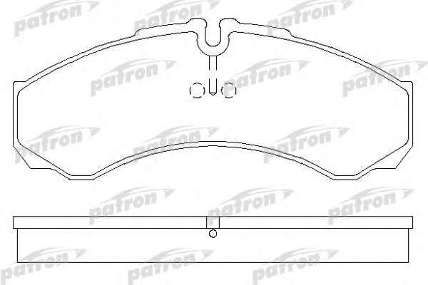 Комплект тормозных колодок, дисковый тормоз
