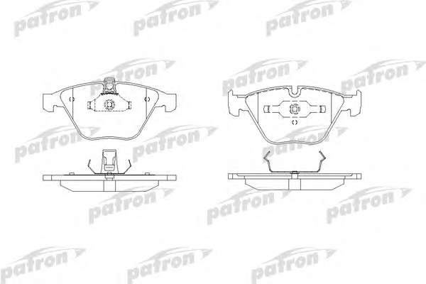 Комплект тормозных колодок, дисковый тормоз