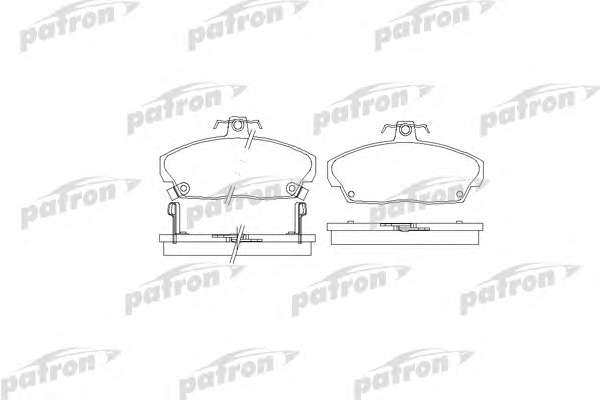 Комплект тормозных колодок, дисковый тормоз