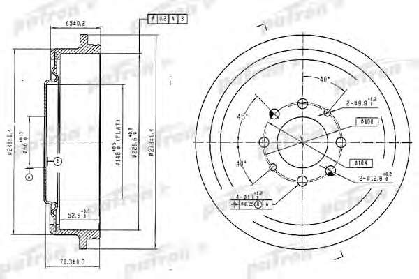 Тормозной барабан