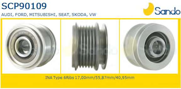 Ременный шкив, генератор