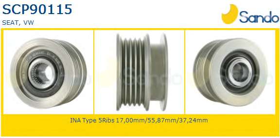 Ременный шкив, генератор