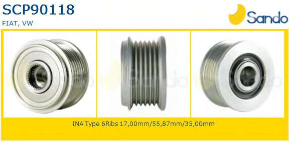 Ременный шкив, генератор