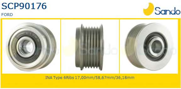 Ременный шкив, генератор