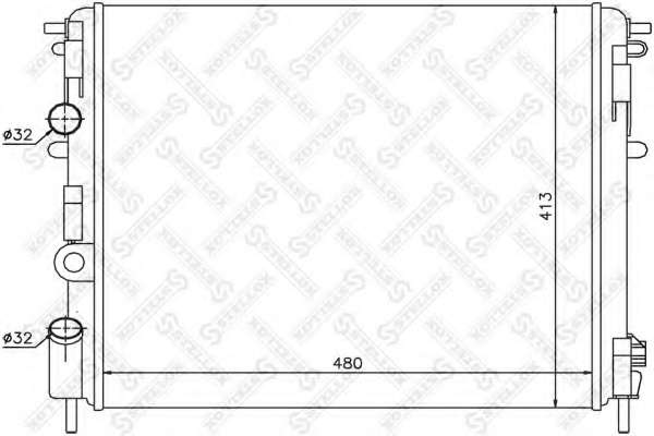Радиатор, охлаждение двигателя