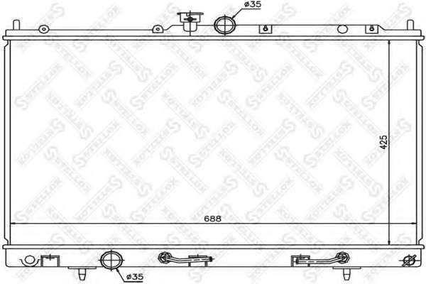 Радиатор, охлаждение двигателя