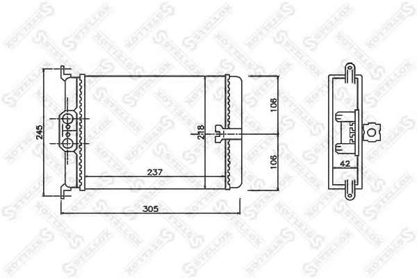 Теплообменник, отопление салона