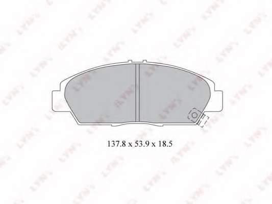 Комплект тормозных колодок, дисковый тормоз