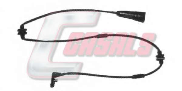 Сигнализатор, износ тормозных колодок