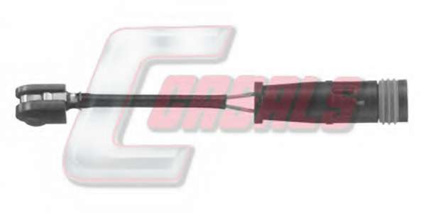 Сигнализатор, износ тормозных колодок