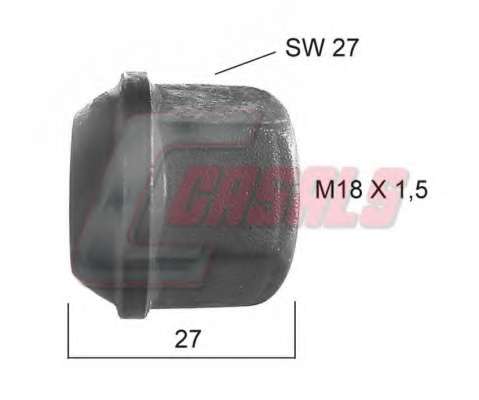 Болт крепления колеса