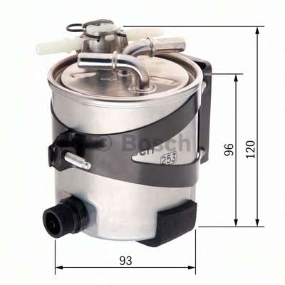 Фильтр топливный Renault Megane 1.5/2.0dCi 05-09/Scenic/Grand Scenic 1.5/2.0dCi 05-