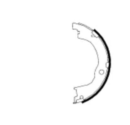 Комплект тормозных колодок, стояночная тормозная система