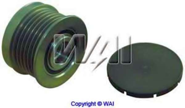 Шків генератора інерційний