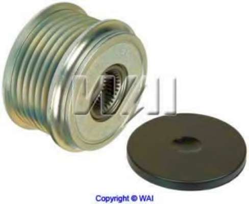 Шків генератора інерційний