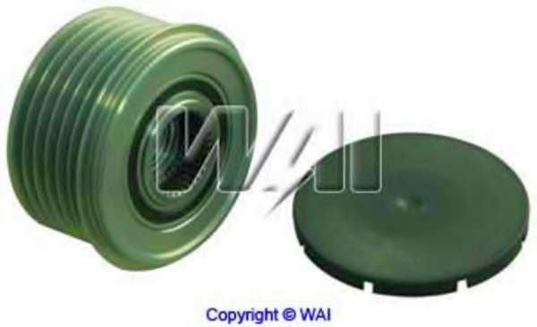 Шків генератора інерційний