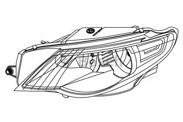 Основная фара