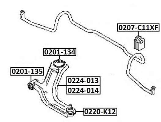 Рычаг независимой подвески колеса, подвеска колеса