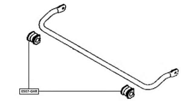 Втулка, стабилизатор