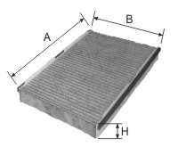 Фильтр, воздух во внутренном пространстве