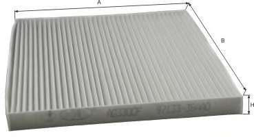 Фильтр, воздух во внутренном пространстве