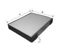 Фильтр, воздух во внутренном пространстве