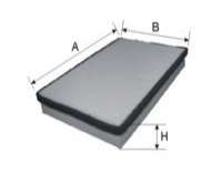 Фильтр, воздух во внутренном пространстве