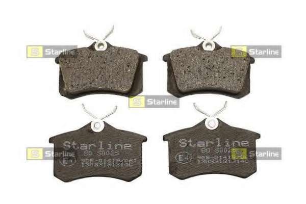 Комплект тормозных колодок, дисковый тормоз