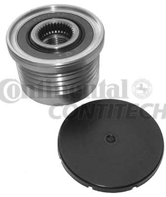 Шкив генератора Renault Trafic/Megane II 1.9dCi/2.0 01-/Opel Movano/Vivaro 1.9DI/2.0 01- (5PK)