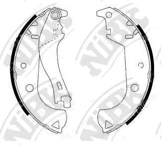 Комплект тормозных колодок