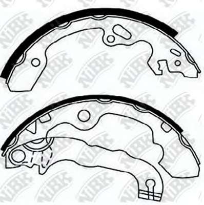 Комплект тормозных колодок