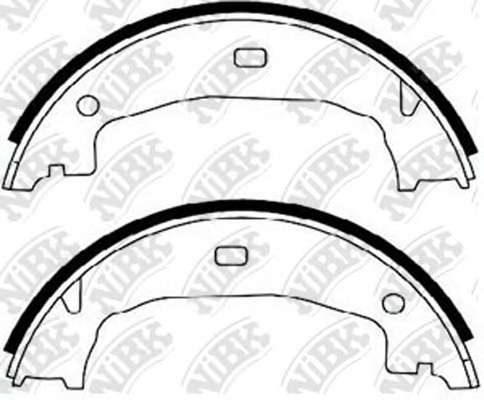 Комплект тормозных колодок