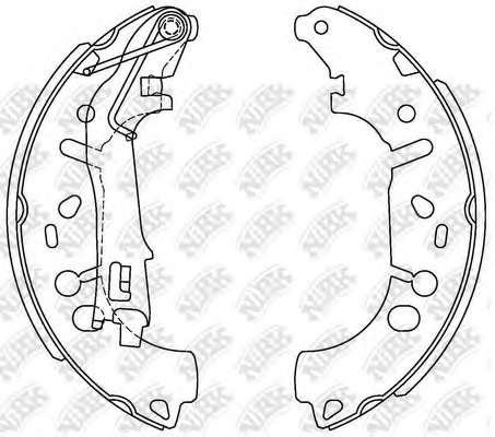 Комплект тормозных колодок