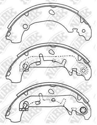 Комплект тормозных колодок