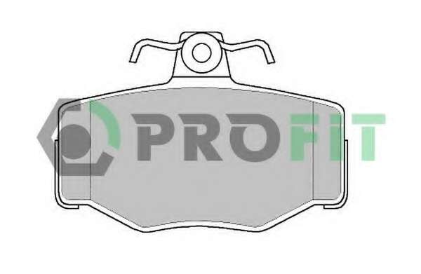 Комплект тормозных колодок, дисковый тормоз