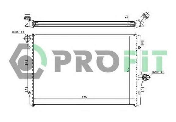 Радиатор, охлаждение двигателя