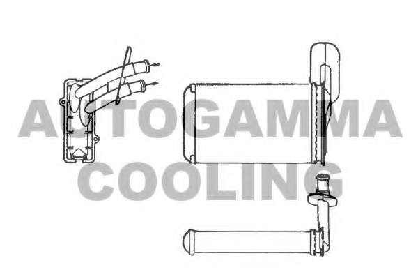 Теплообменник, отопление салона
