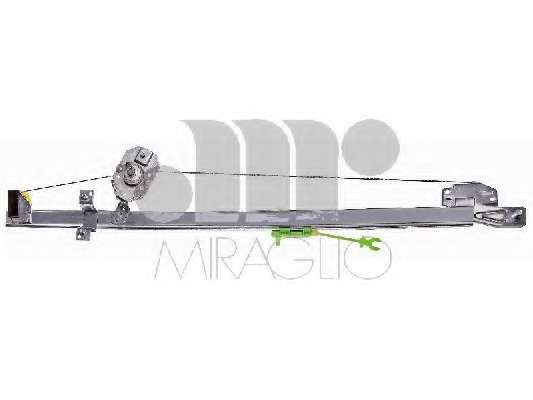 Стеклоподъемник (передний) Fiat Ducato/Peugeot Boxer 94- (L) (ручной)