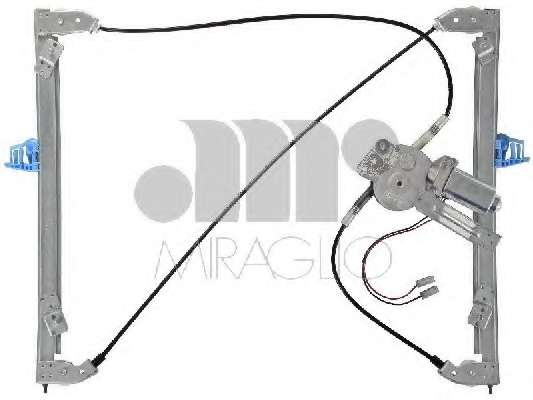 Стеклоподъемник (передний) Peugeot 206 98-07 (R) (электро) (с моторчиком)