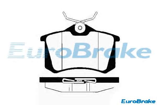 Комплект тормозных колодок, дисковый тормоз