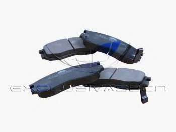 Комплект тормозных колодок, дисковый тормоз