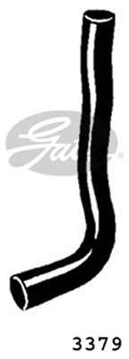 Патрубок системы охлаждения Opel Omega A 1.8-2.0 86-94