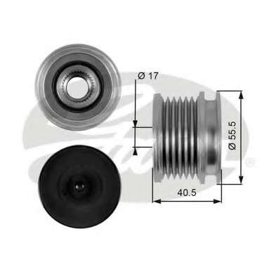 Шкив генератора MB Sprinter CDI