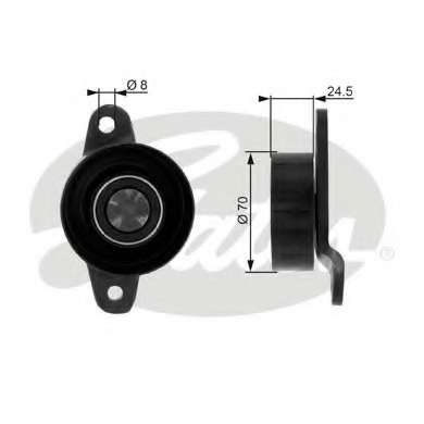 Паразитный / ведущий ролик, поликлиновой ремень