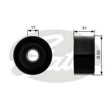 Ролик генератора Renault Trafic/Master 1.9-2.5DI/dTi (паразитный) (60х31)