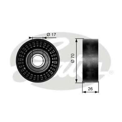 Ролик генератора Fiat Bravo/Doblo/Palio 1.6 16V 95- (паразитный)