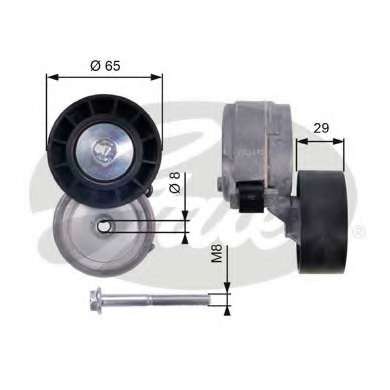 Натяжитель ремня генератора Fiat Doblo 1.9JTD