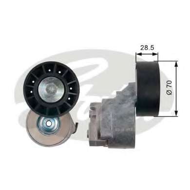 Натяжной ролик, поликлиновой  ремень